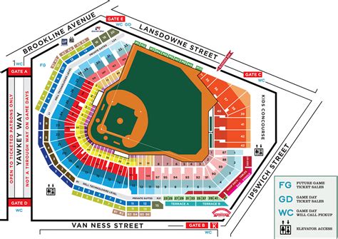 fenway park interactive seating chart